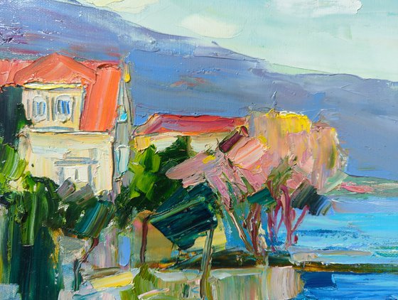 Summer walks. Adriatic
