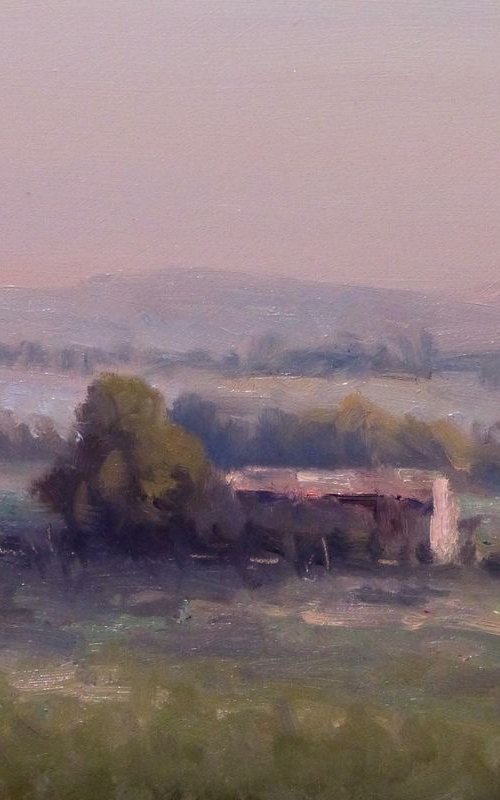 Early morning near Sisteron by Pascal Giroud