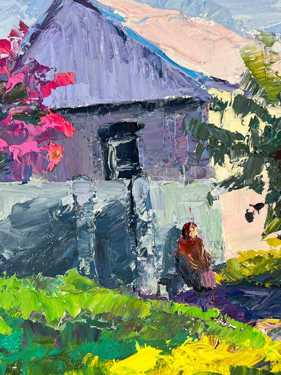 Spring in Front of the House