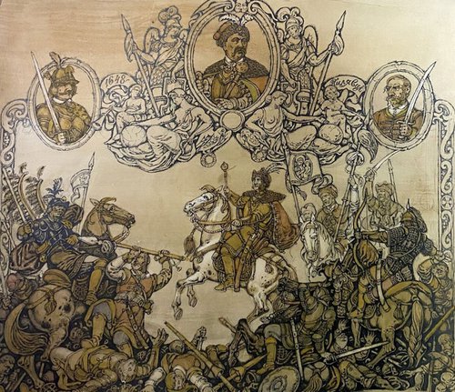 Battle of Pilyavtsy by Oleg and Alexander Litvinov