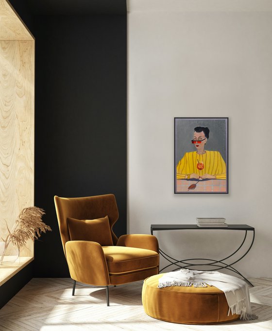 "The Lady with Aperol"