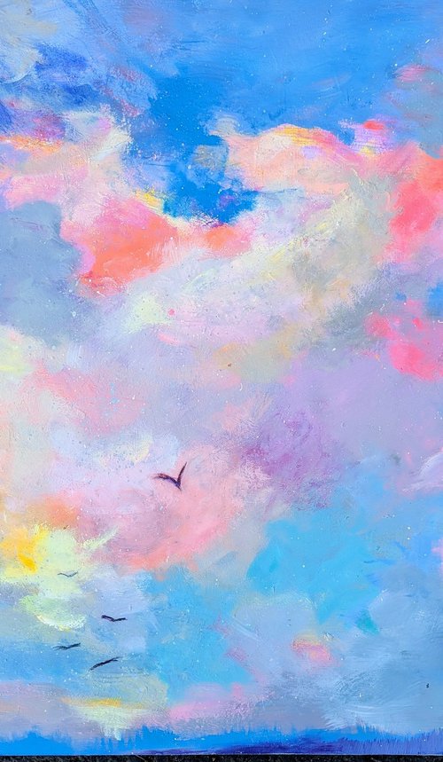Moving to softer skies. by Kerri McCabe
