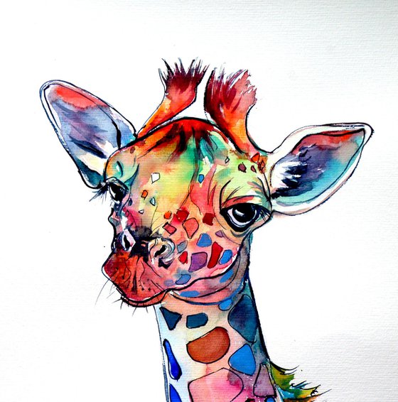 Cute giraffe