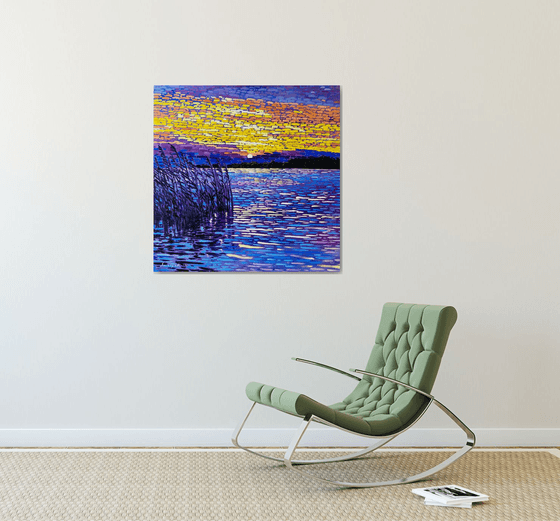 Calmly Sunset 80-80cm