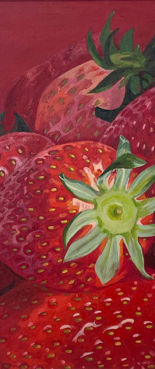 Strawberries 1 by Hannah  Bruce