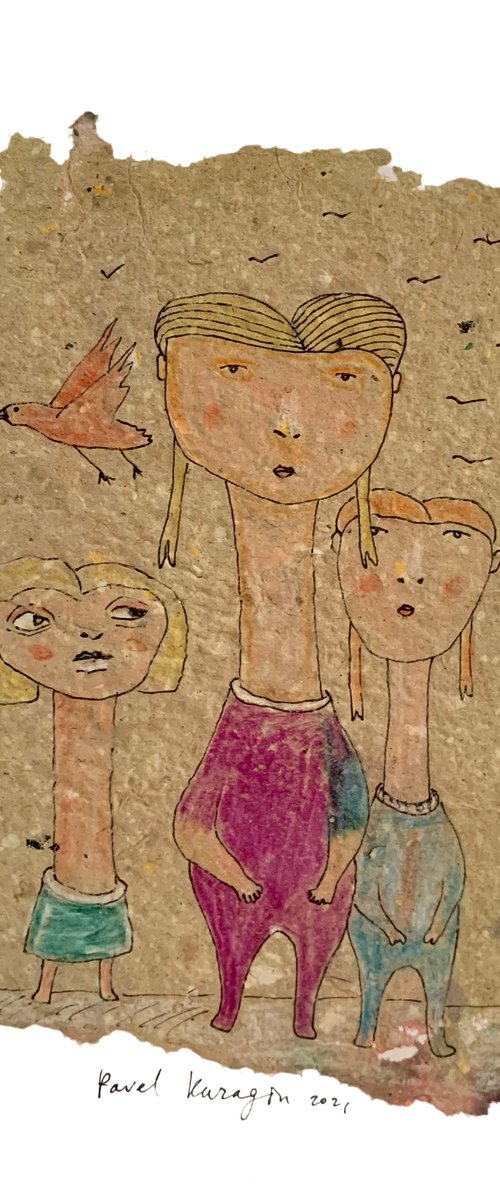 Three sisters by Pavel Kuragin