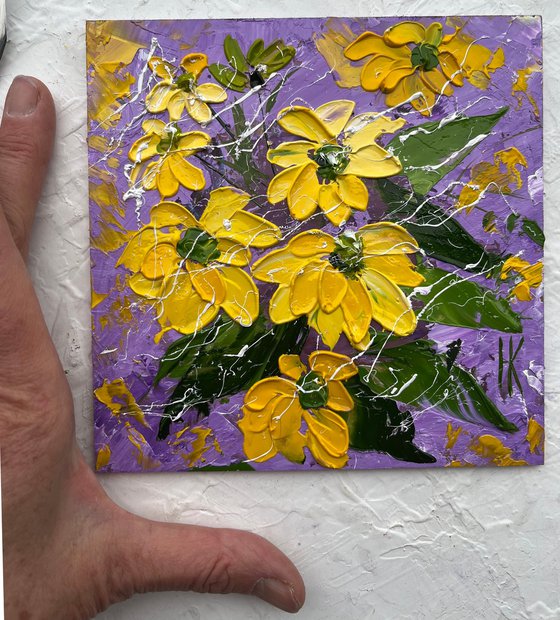 Rudbeckia Painting