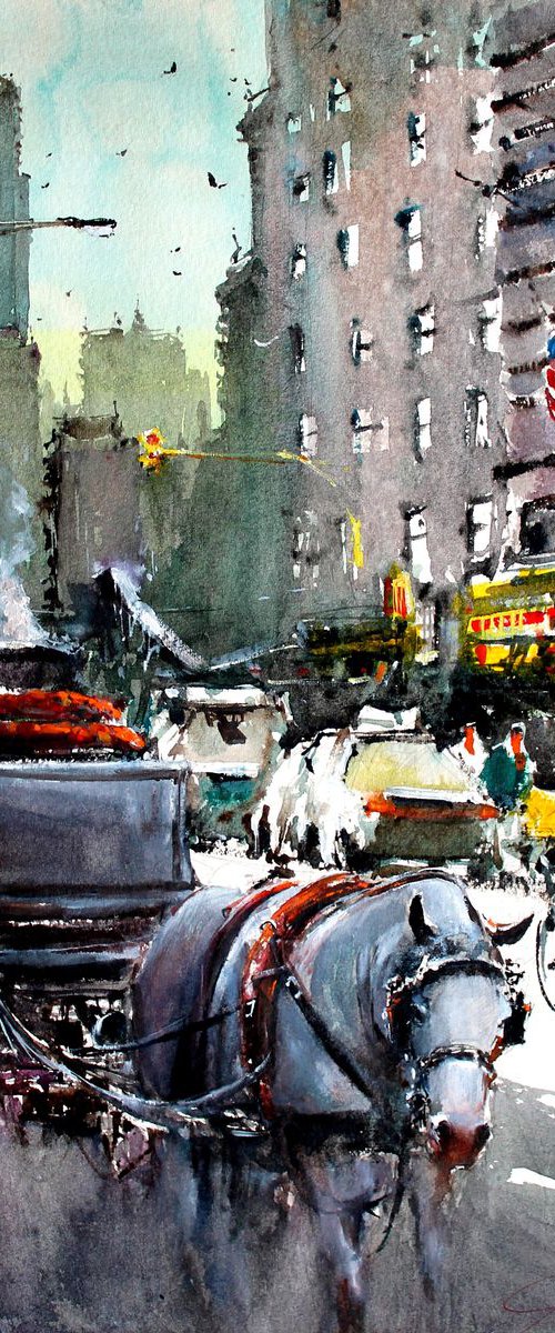Rest to Central Park by Maximo Damico