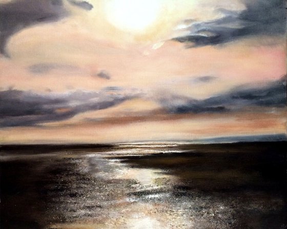 Sunset Over Holkham Beach I