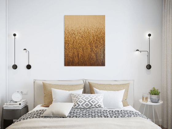 Sunlit Wheat - Color Field