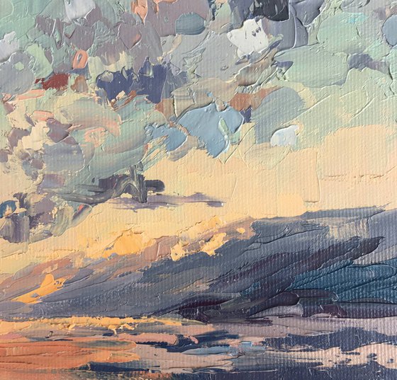 "A moment of peace at sunset"