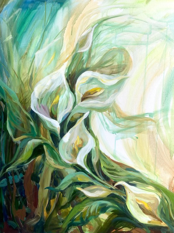 Peace of life.  Floral