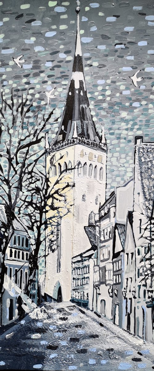 Spring in the Old Town Tallinn by Jelena Nova