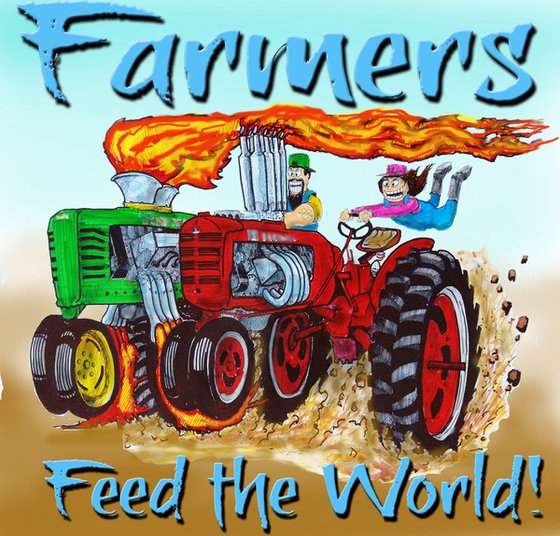 FARMERS FEED THE WORLD (Commissioned)