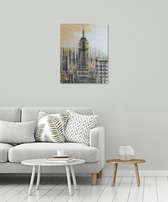 New York - The Empire State Building In Neutral Colours