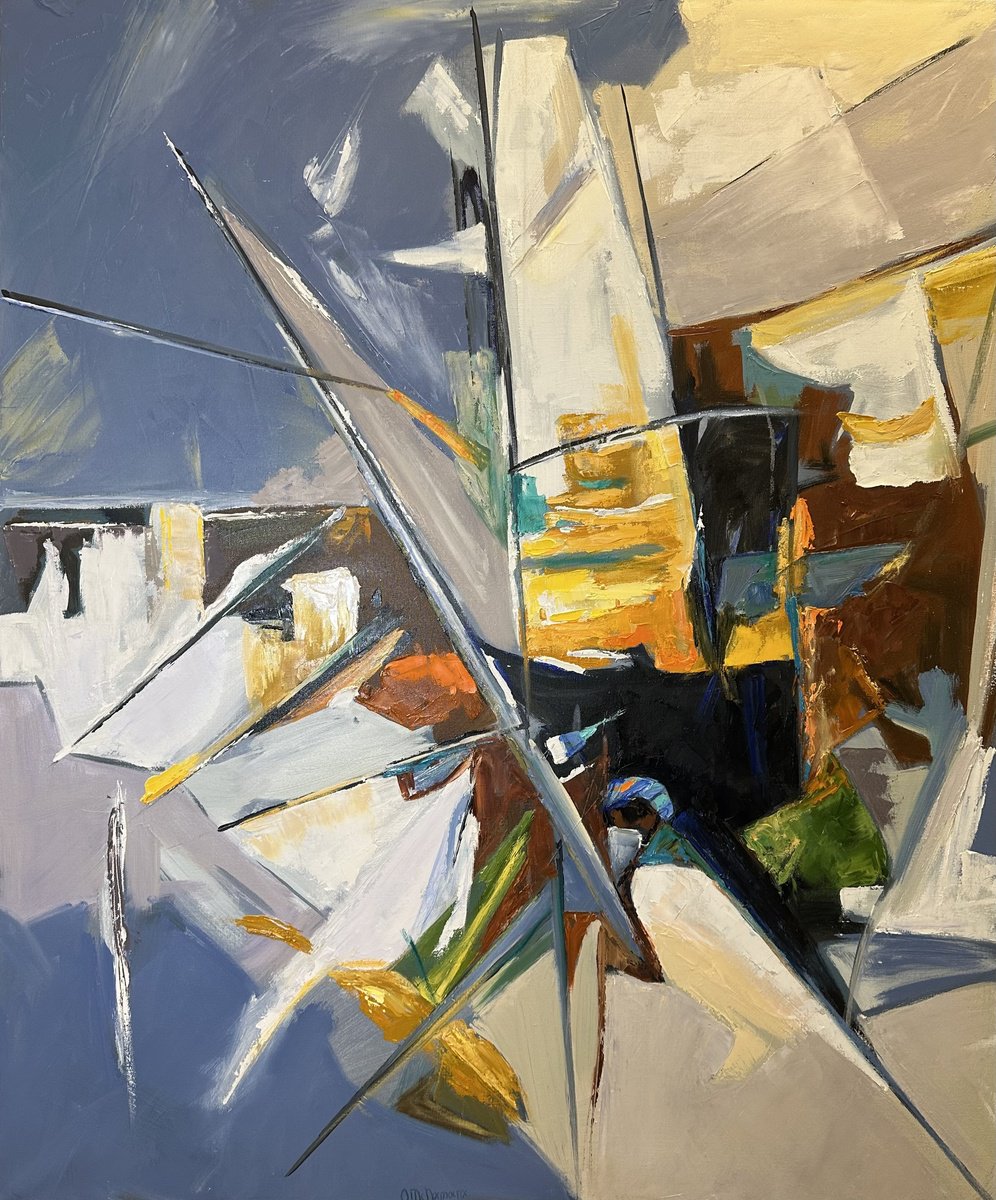 Light Behind The Door By Olga Mcnamara Biennaleartist, 39 X 47, Artwork For Sale On Artfinder