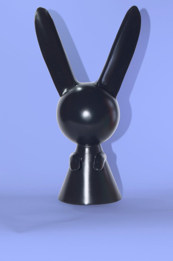 Metall black bunny