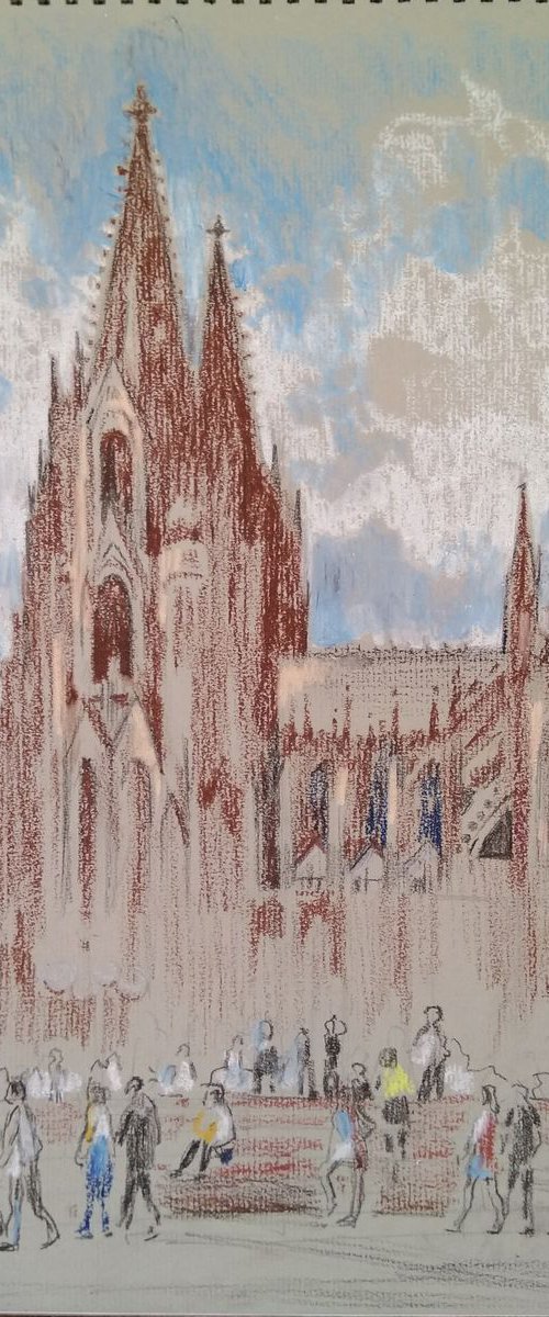 Cologne cathedral by HELINDA (Olga Müller)