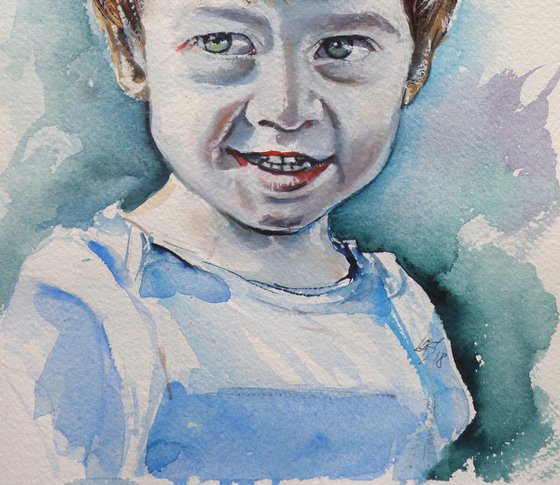 Boy in the sunlight