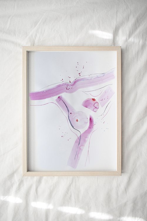 'Moonstruck', nude study by Eve Devore