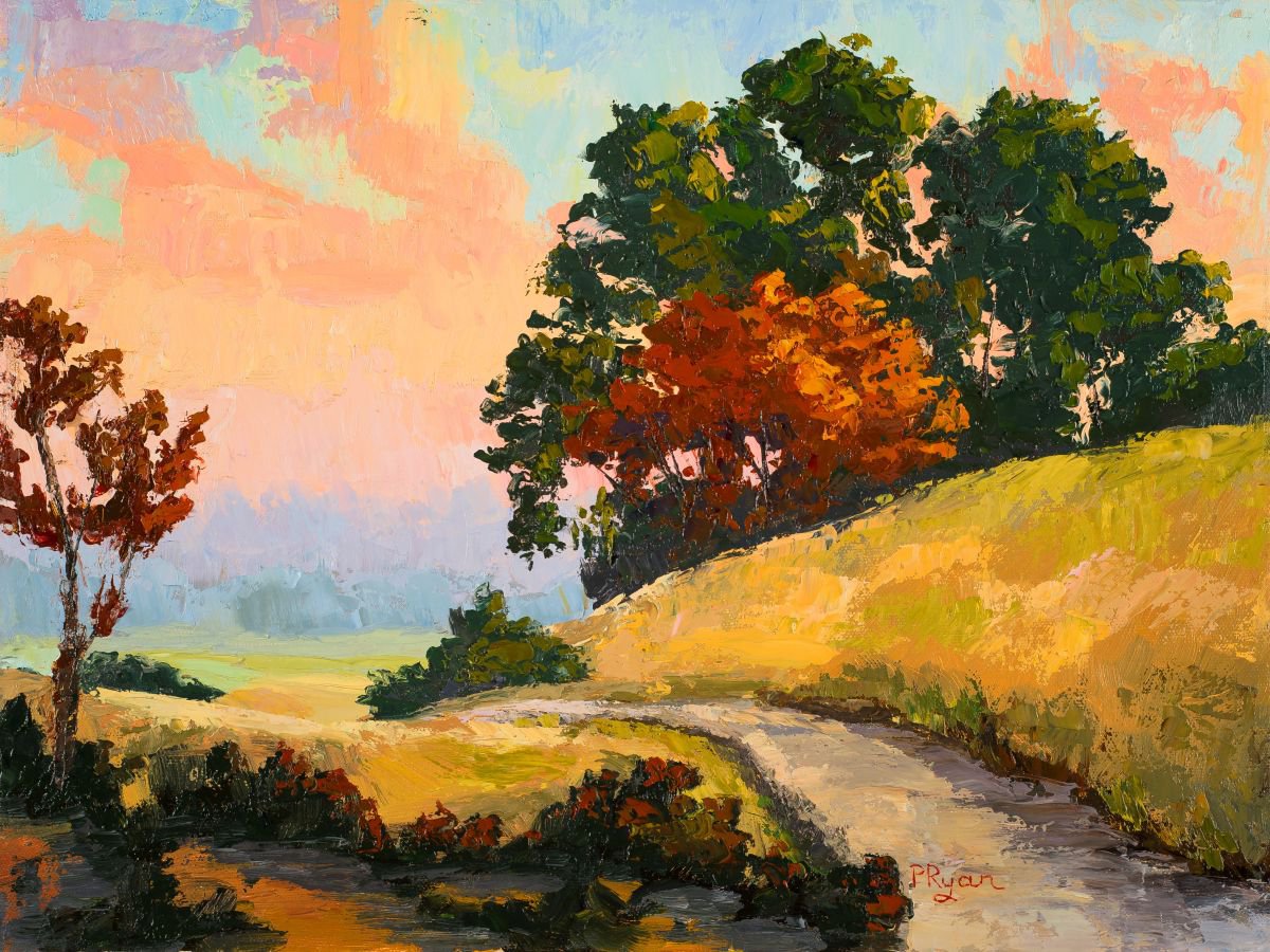 Autumn Around the Bend by Paula Ryan