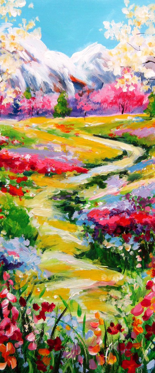 Spring landscape by Kovács Anna Brigitta