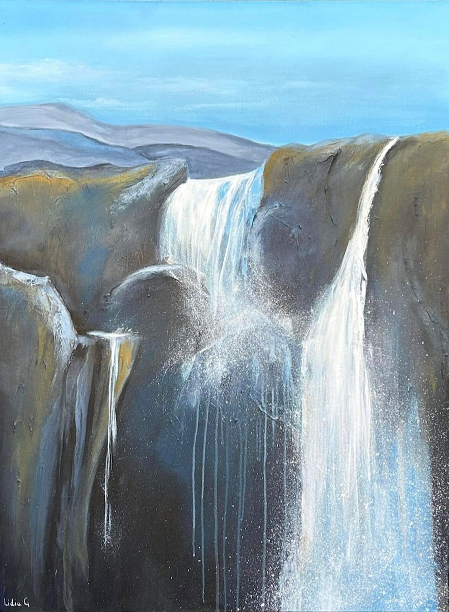 Chasing waterfalls by Lidia Gaudiano