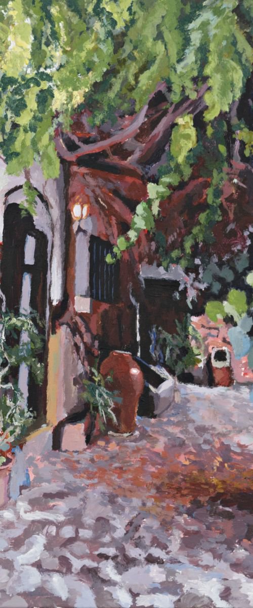 Lamp and Vine by R J Burgon