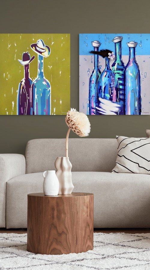 Hawaiian Party in Venice by Evgen Semenyuk