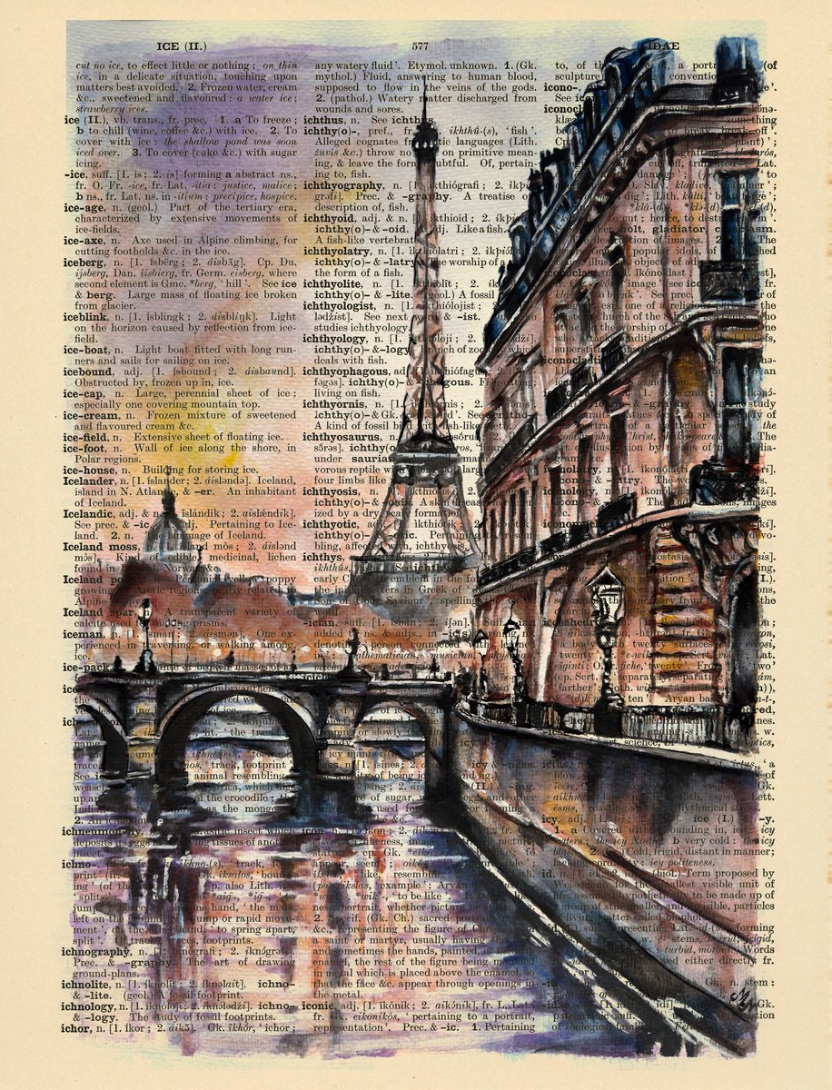 A Look at Paris by Misty Lady - M. Nierobisz