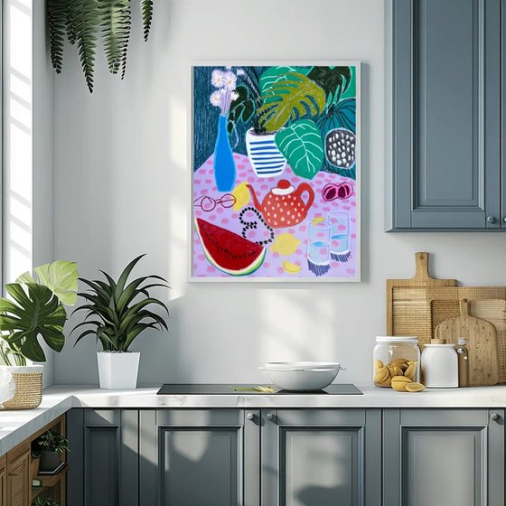 Elegant Interior Still Life