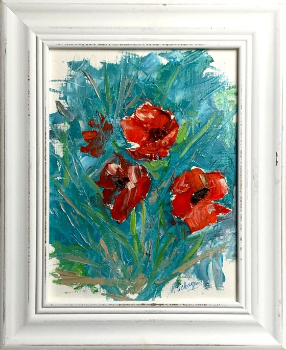 Red Poppies.