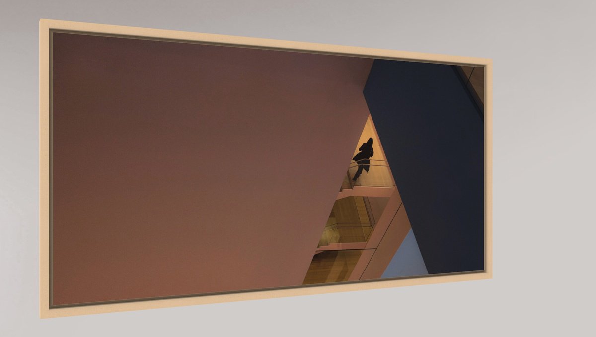 Geometric Photograph , Trois Points, Nulle Part By Hyun De Grande, 41 X 22, Artwork For Sale On Artfinder