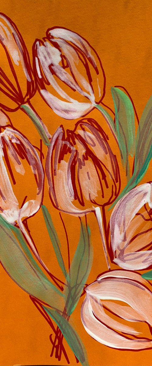 Tulips by Olga Pascari