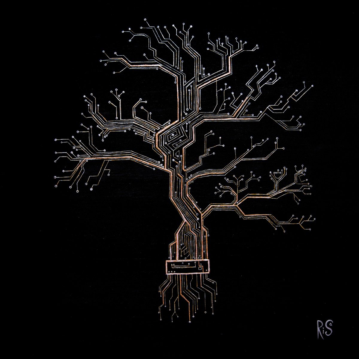 Android ecosystem. Tree by Rimma Savina