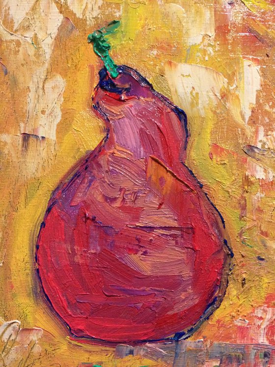 One Red Pear