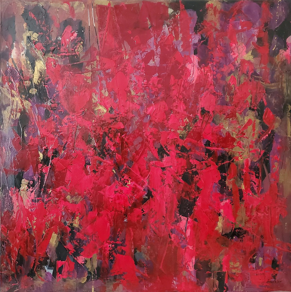  Resilience By Joyce Fournier, 30 X 30, Artwork For Sale On Artfinder