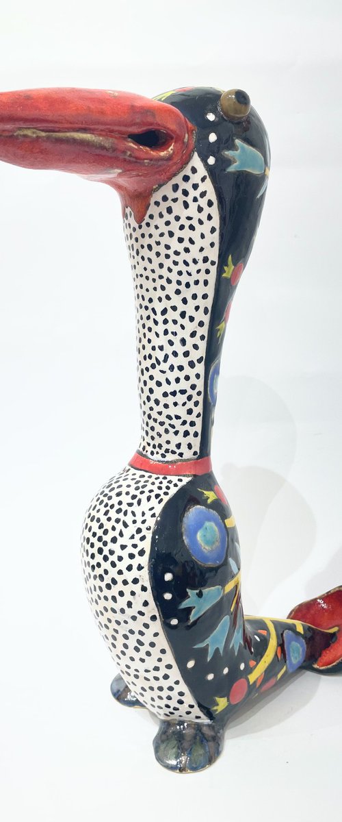 Dotted Goose by Viktor Zuk