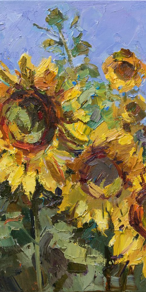 Sunflowers by Anastasiia Valiulina