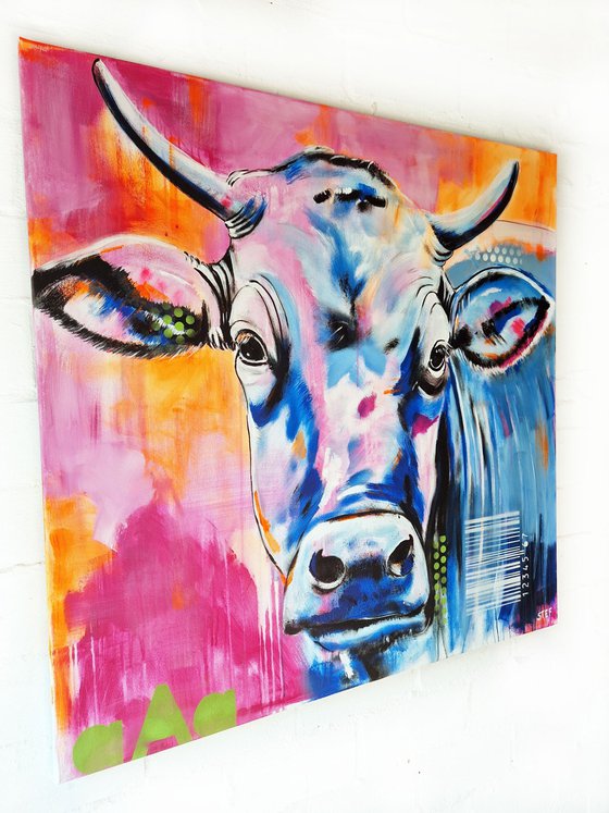 'COW CODED #14'