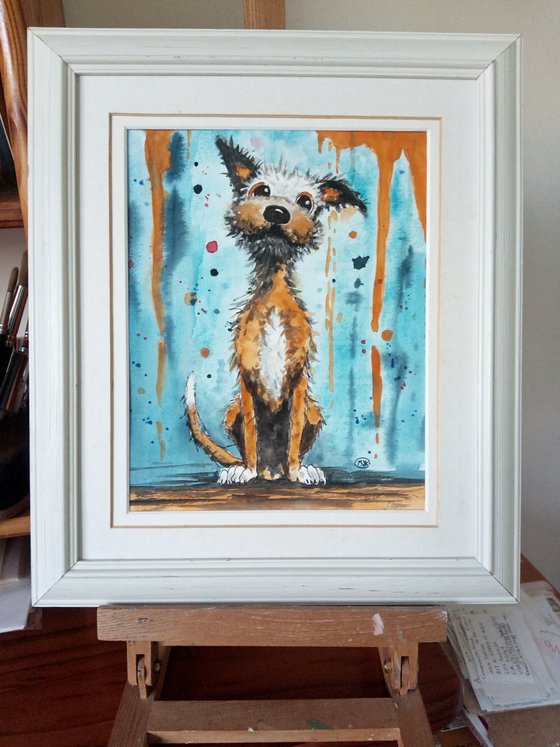 Cute Doggy Dog in Abstract