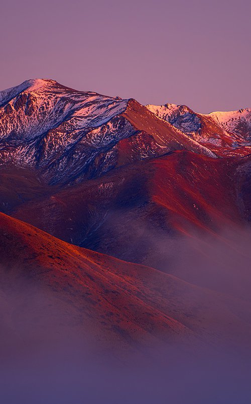 Alpenglow Silence by Nick Psomiadis