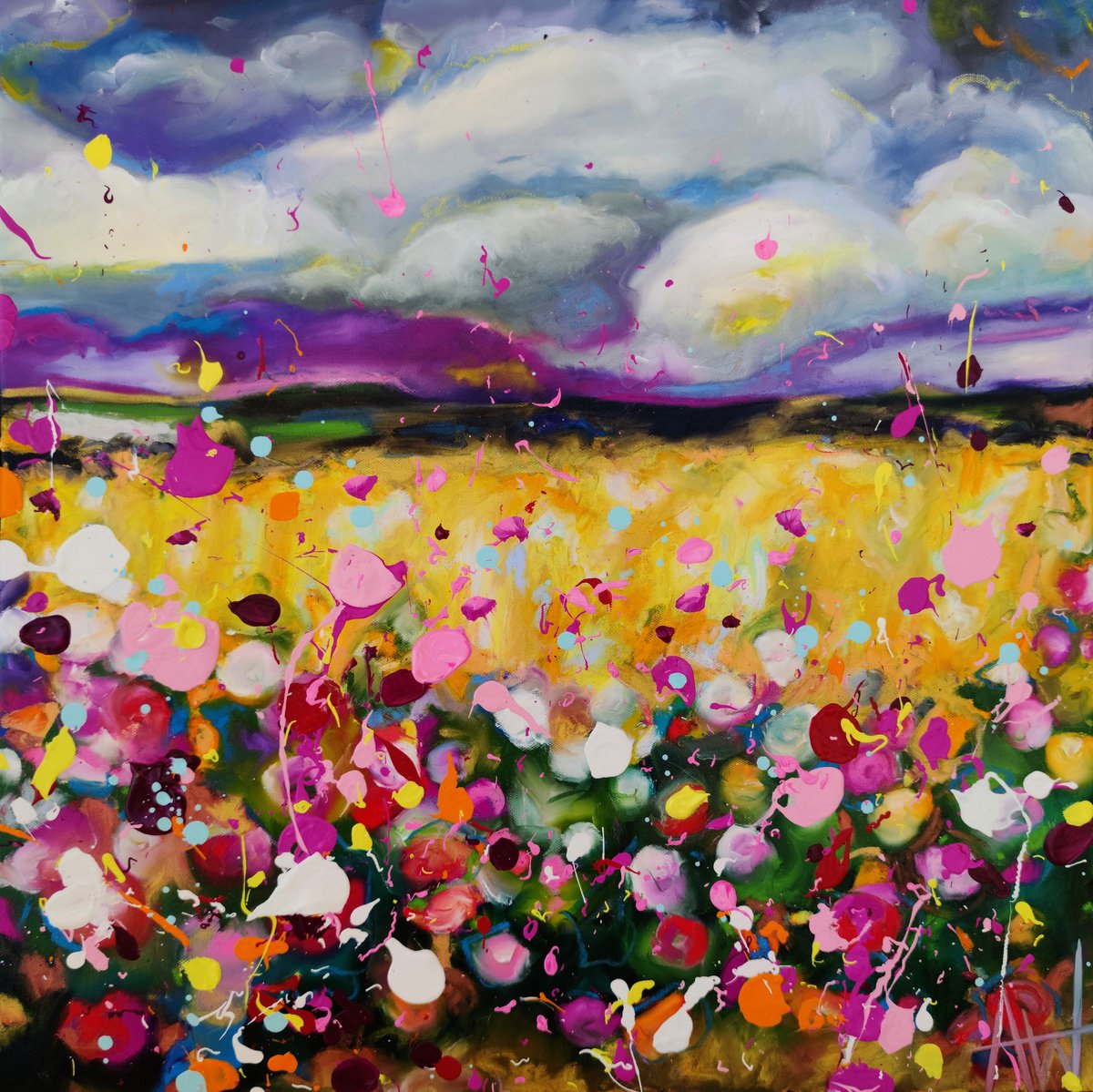 Storm Ballad Blossoms by Angie Wright