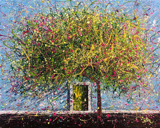 Tree of Spring - framed