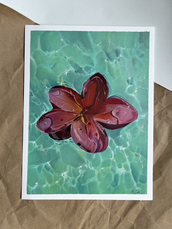 Hibiscus Turquoise Water