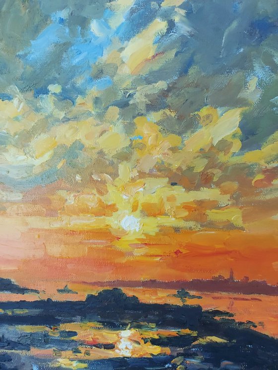 Roscoff sunset