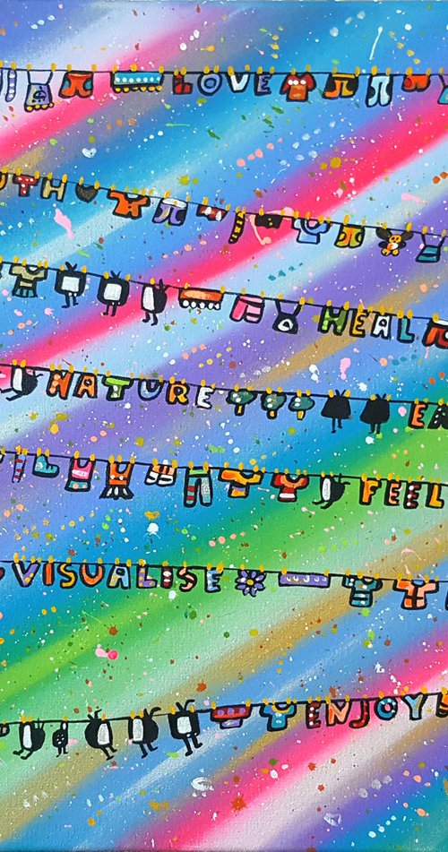 Happy City Laundry Televisions by Maria Luisa  Azzini