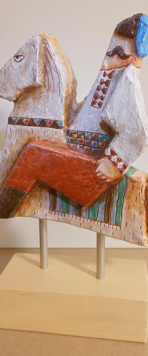 The Steppe Cubist Journey by Evgen Semenyuk