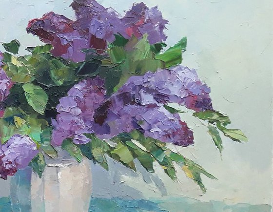 Still life with lilac