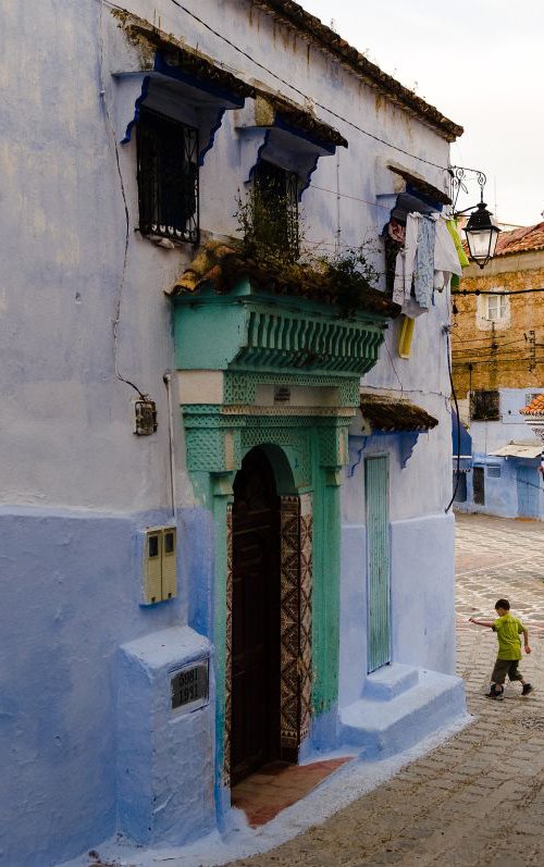 Football In Chefchaouen by Tom Hanslien